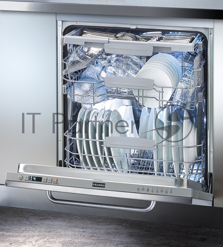 Посудомоечная машина Franke 117.0611.673 Best, Встраиваемая посудомоечная машина FDW 614 D7P DOS D, 60 см, 14 комплектов, 8 программ