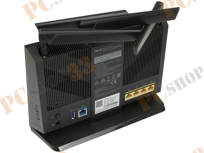 Беспроводной маршрутизатор ASUS 4G-AC68U 3G/4G + WiFi 1.3Гбит/сек. + 4 порта LAN 1Гбит/сек. + 1 порт WAN 1Гбит/сек. + 1 порт USB3.0