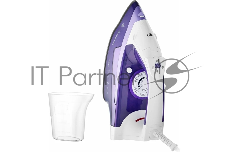 Паровой утюг BRAYER BR4004, 2400 Вт, 280 мл, 140 г/мин, керам.подошва, антикап, разбрызг, самоотчис