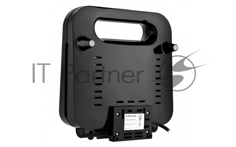 Сэндвичница BRAYER BR2202 3 в 1: сэндв, вафли, гриль, 750 Вт, съем.пласт 22,3*13,1 см, антиприг.пок