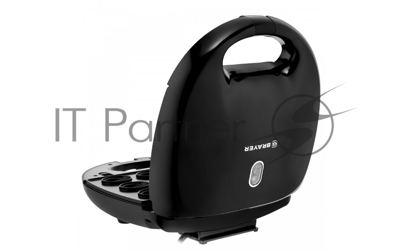 Орешница BRAYER BR2330 750 Вт, 12 орешков, антиприг.покр пластин 23,7 *13,1 см, индикат.готовн