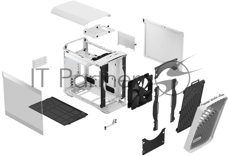 Корпус Fractal Design Torrent Nano White TG Clear Tint / FD-C-TOR1N-03