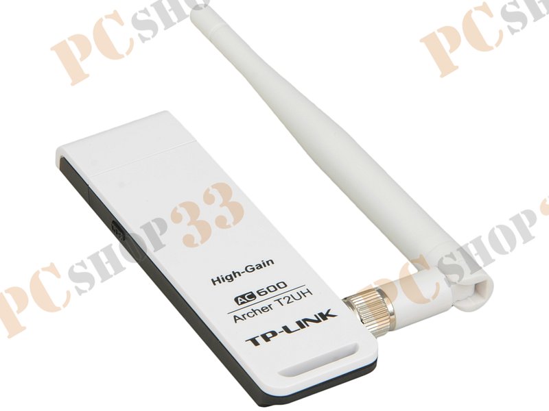 Сет.адаптер Wi-Fi 433Мбит/сек. TP-Link Archer T2UH 802.11a/b/g/n/ac (USB2.0)