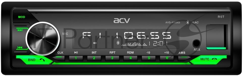 Автомагнитола ACV AVS-928BG 1DIN 4x50Вт