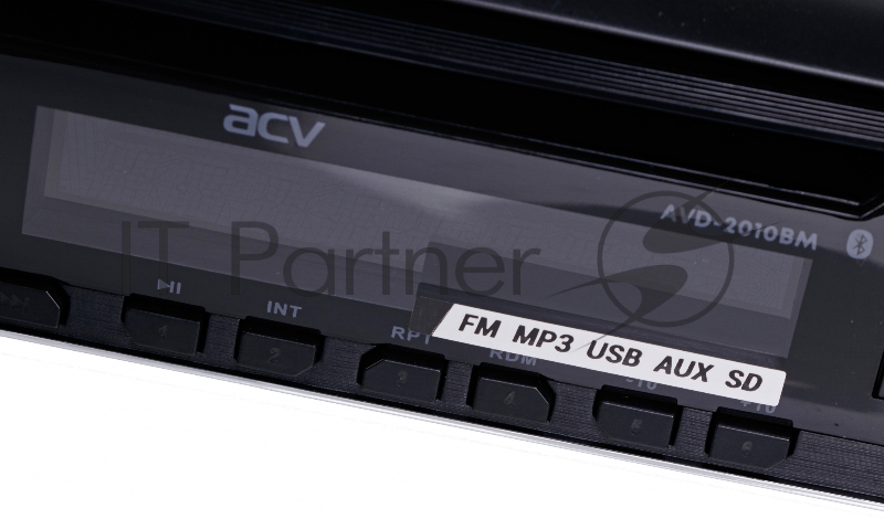 Автомагнитола CD DVD ACV AVD-2010BM 1DIN 4x50Вт