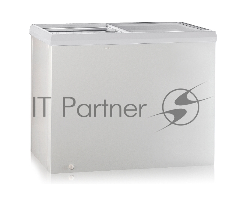 Морозильный ларь Pozis FH-255 белый, крышка стеклянная