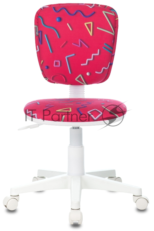 Кресло детское Бюрократ CH-W204NX малиновый Sticks 05 крестовина пластик пластик белый