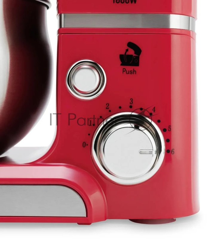 Блендер Vitek VT-4114 (MC) красный 1. Максимальная мощность 1000 Вт 2. Чаша из нержавеющей стали объемом 3,5 л 3. 6 скоростных режимов