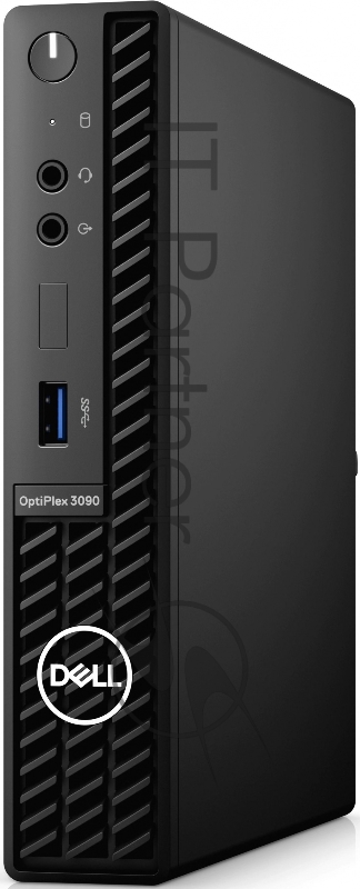 Компьютер Dell Optiplex 3090 Micro i5 10500T (2.3) 8Gb SSD256Gb UHDG 630 Windows 10 Professional upgW11Pro GbitEth WiFi BT 65W клавиатура мышь черный