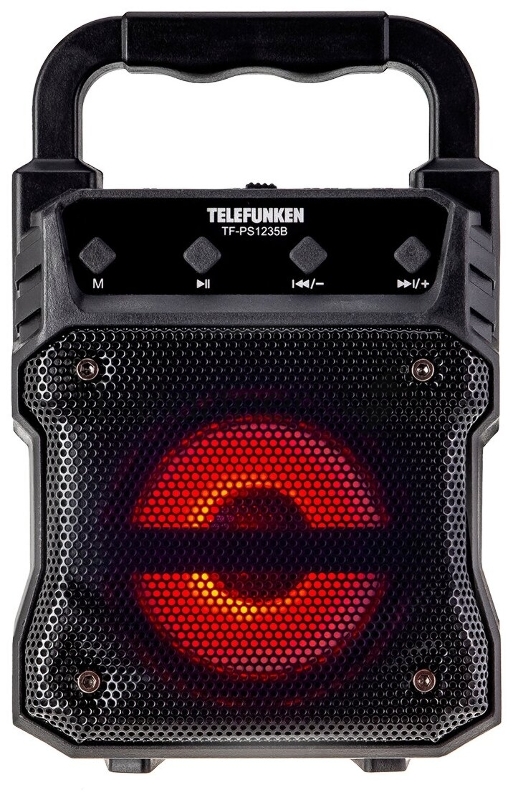 Портативные аудиосистемы TELEFUNKEN TF-PS1235B(черный)