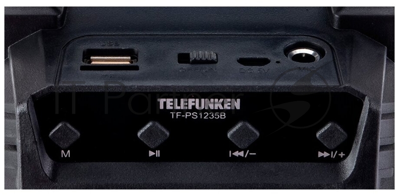 Портативные аудиосистемы TELEFUNKEN TF-PS1235B(черный)