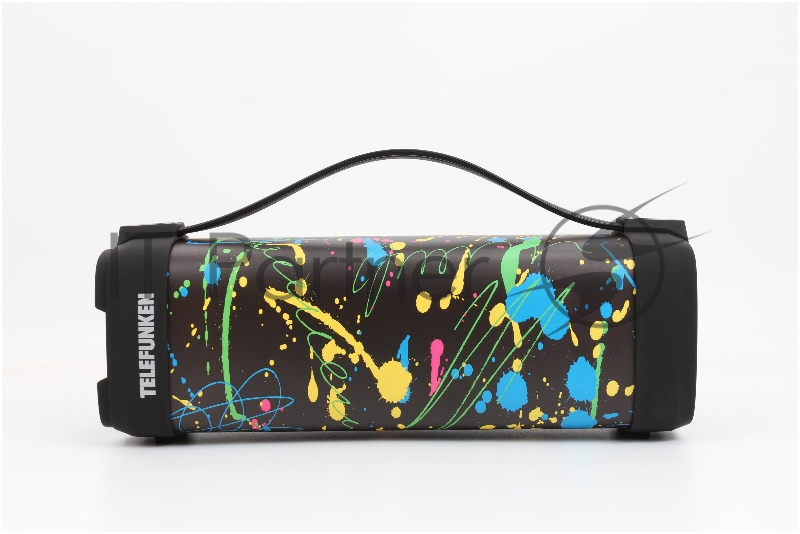 Портативные аудиосистемы TELEFUNKEN TF-PS1241B(принт Paint)