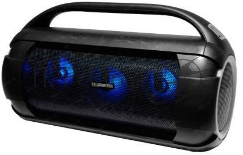 Портативные аудиосистемы TELEFUNKEN TF-PS1268B(черный с серебром)