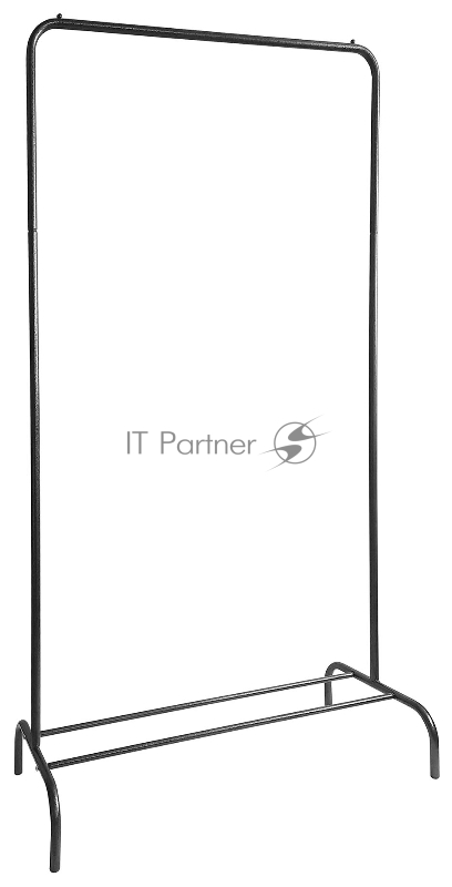 Вешалка напольная Исток ВГ02 черный сталь