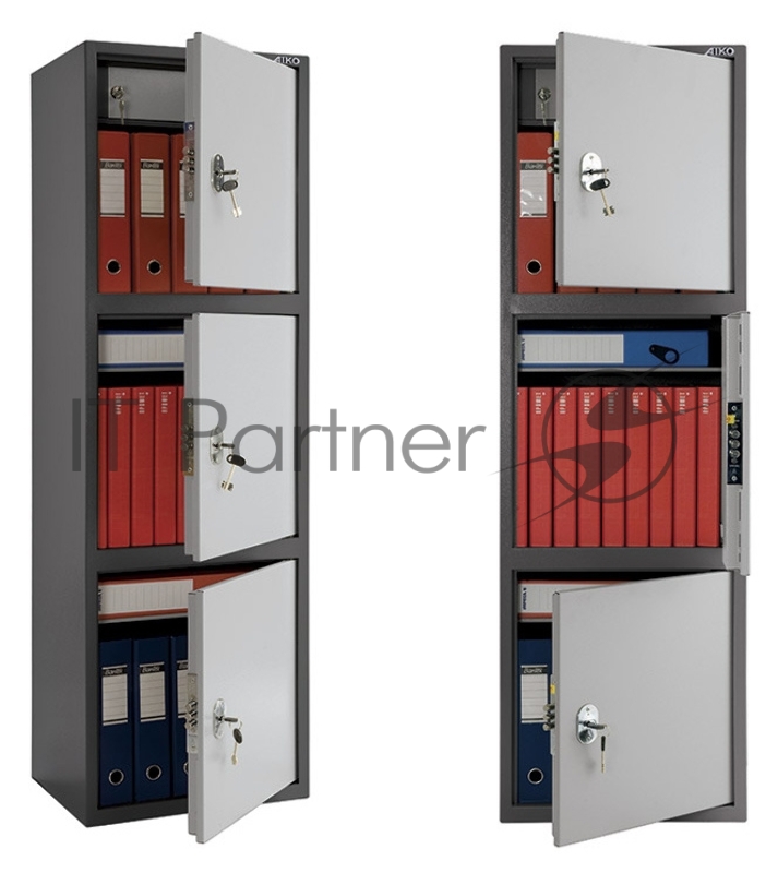 Шкаф бухгалтерский Aiko SL 150/3T ключевой трейзер (S10799153502)