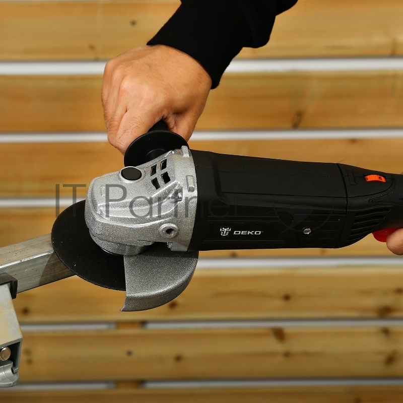 Углошлифовальная машина Deko DKAG1850 1850Вт 11000об/мин рез.шпин.:M14 d=125мм