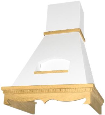 Вытяжка ELIKOR Бельведер 60П-650-П3Д бежевый/дуб неокрашенный