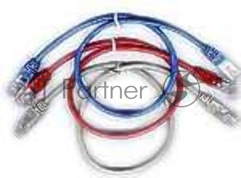 Кабель Patch cord UTP кат.5е, красный, 1m