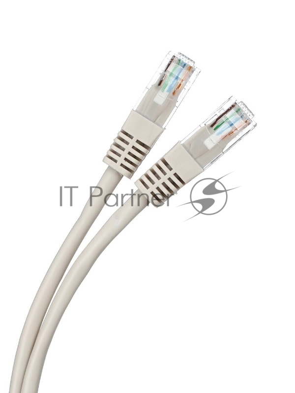 Патчкорд литой Aopen UTP кат.5е 1,5м серый