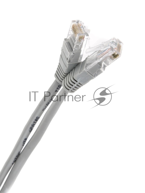 Патчкорд литой Telecom UTP кат.5e 50,0м серый