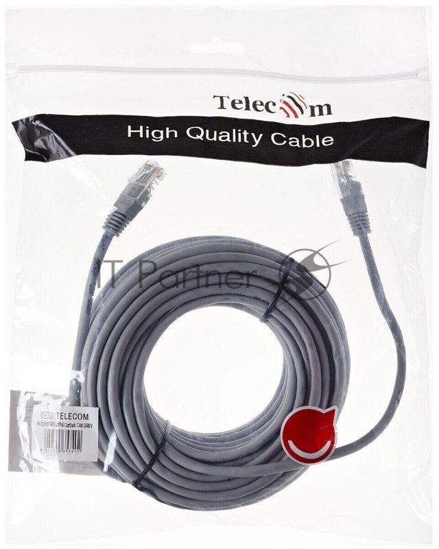 Патчкорд литой TELECOM UTP кат.6 15m