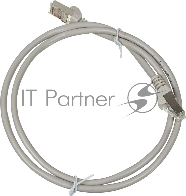 Кабель Патч-корд Lanmaster TWT-45-45-1.0/S-GY вилка RJ-45-вилка RJ-45 кат.5е 1м серый LSZH (уп.:1шт)