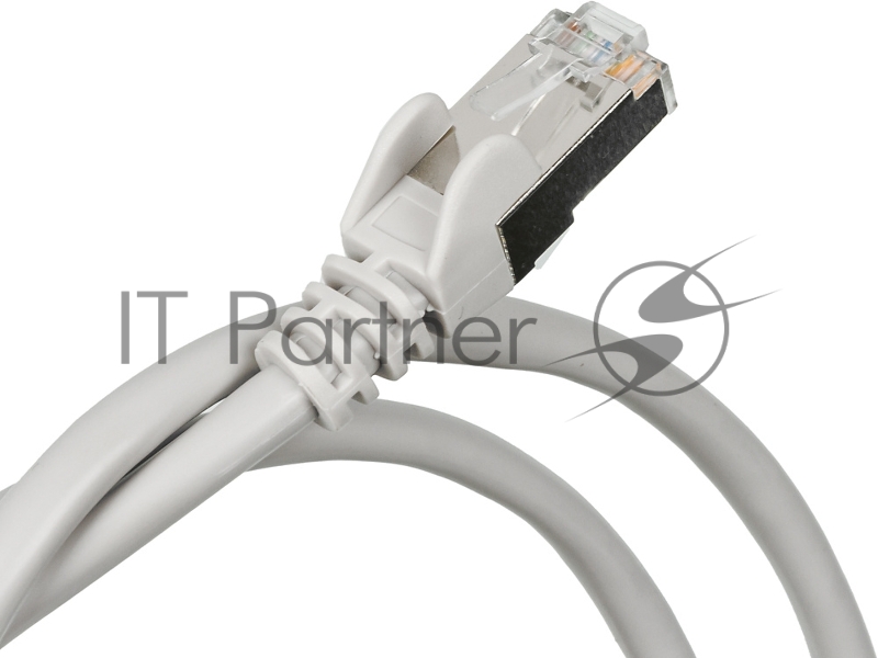 Кабель Патч-корд Lanmaster TWT-45-45-1.0/S-GY вилка RJ-45-вилка RJ-45 кат.5е 1м серый LSZH (уп.:1шт)