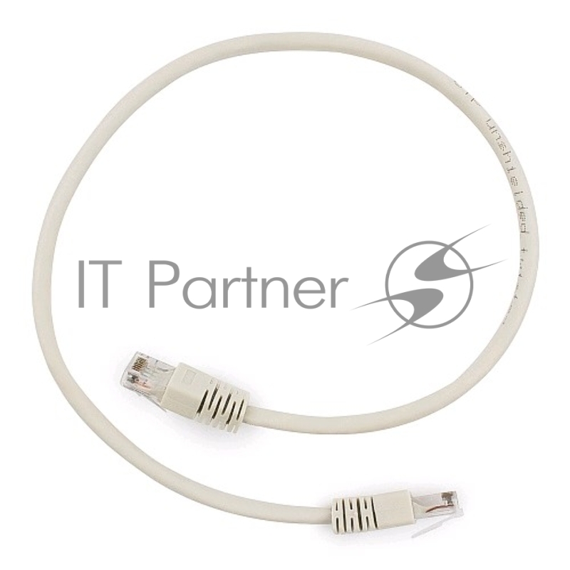 Патч-корд UTP Cablexpert кат.6, 0.5м, литой, многожильный (серый)
