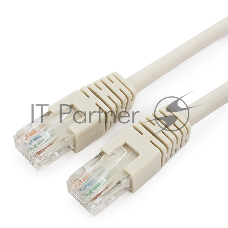 Патч-корд UTP Cablexpert кат.6, 0.5м, литой, многожильный (серый)