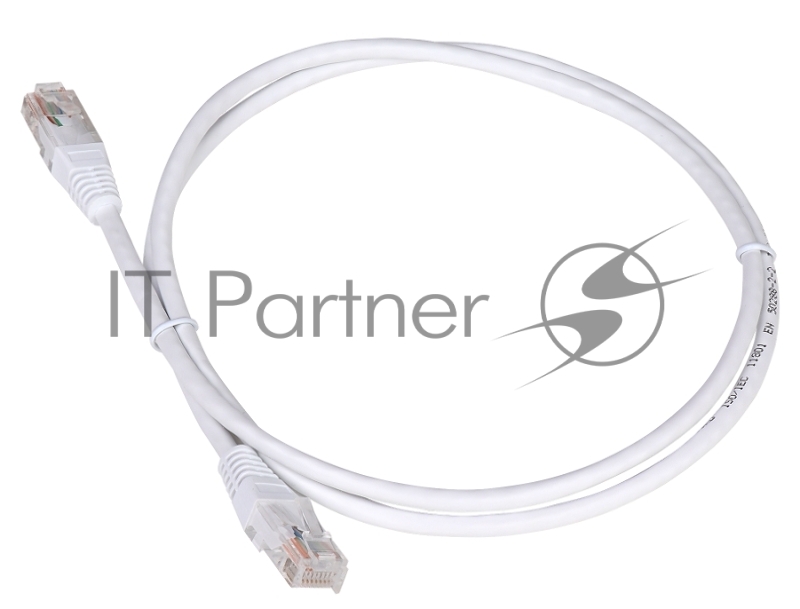 Патч-корд TWT UTP кат.5e, с заливными колпачками, 20.0 м, белый