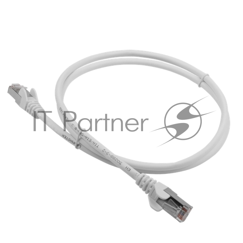 Патч-корд LANMASTER LSZH FTP кат.5e, 10 м, серый