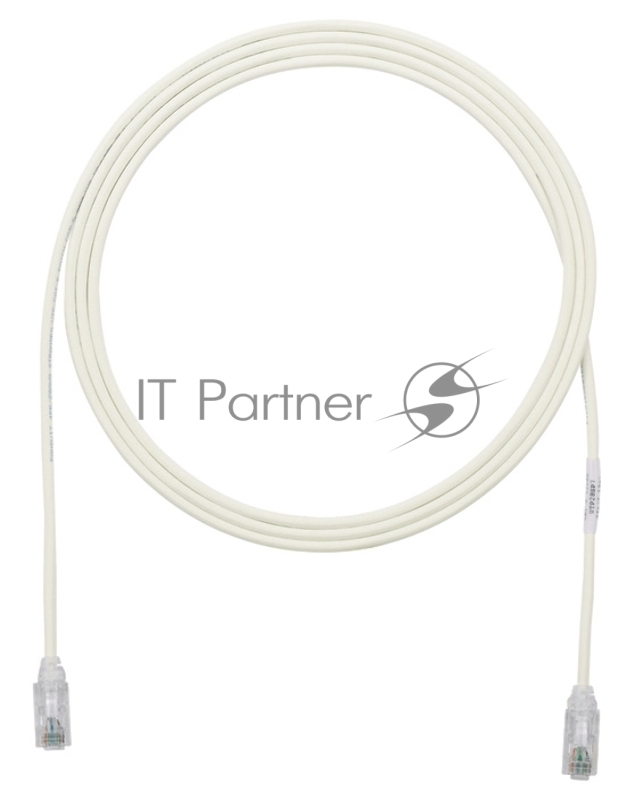 Патч-корд Panduit UTP28SP5M вилка RJ-45-вилка RJ-45 кат.6 5м белый LSZH