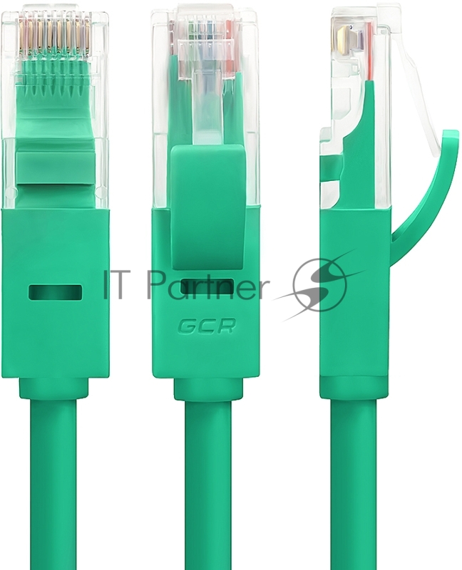 Патч-корд Greenconnect прямой, малодымный LSZH 5.0m UTP кат.6, зеленый, 24 AWG, литой, ethernet high speed, RJ45, T568B, GCR-50730 Greenconnect Патч-корд прямой, малодымный LSZH 5.0m UTP кат.6, зеленый, 24 AWG, литой, ethernet high speed, RJ45, T568B