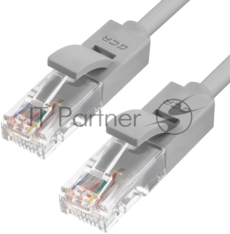 Патч-корд Greenconnect прямой, малодымный LSZH 1.8m UTP кат.5e, серый, 24 AWG, литой, ethernet high speed 1 Гбит/с, RJ45, T568B, GCR-50935 Greenconnect Патч-корд прямой, малодымный LSZH 1.8m UTP кат.5e, серый, 24 AWG, литой, ethernet high speed 1 Гби