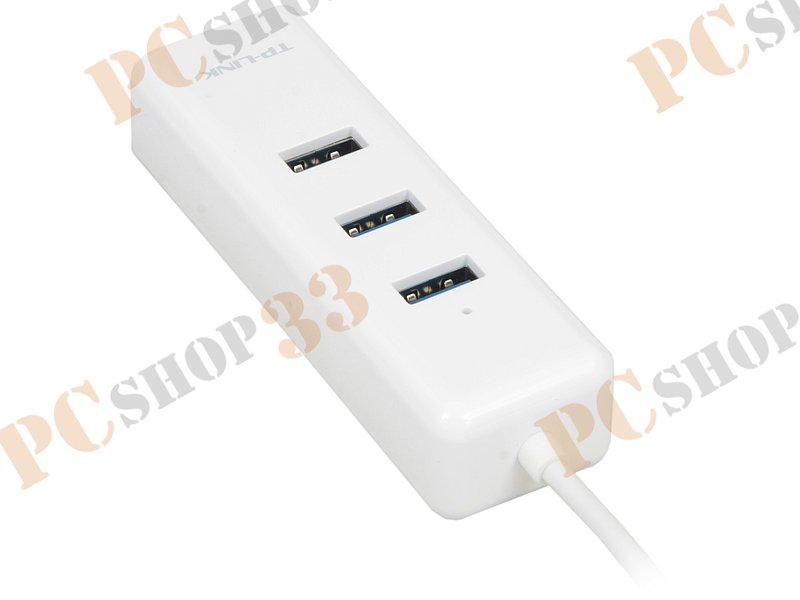 Сет.адаптер Ethernet 1Гбит/сек. TP-Link UE330 (USB3.0) с разветвителем USB