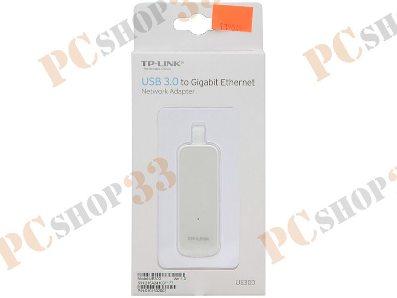 Сет.адаптер Ethernet 1Гбит/сек. TP-Link UE300 (USB3.0)