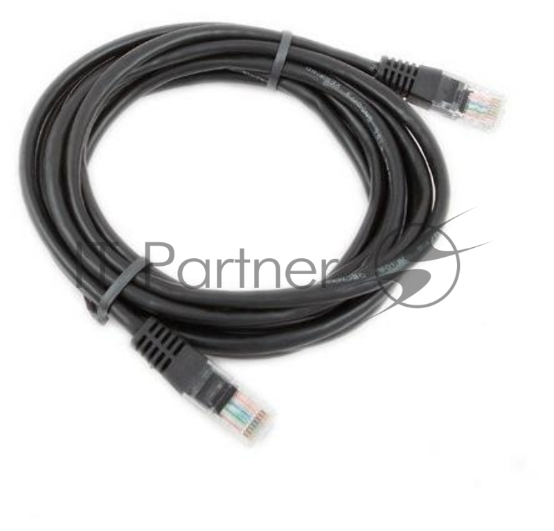 Кабель PATCH CAT5E UTP 3M BLACK GEPLINK/ATCOM GL3717