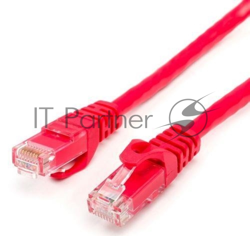 Кабель PATCH CAT6 UTP 3M RED ATCOM AT9216