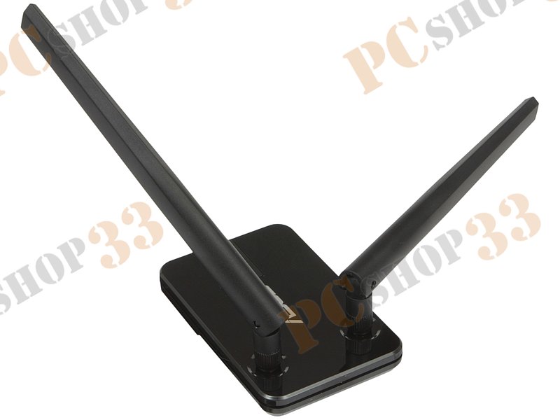 Сет.адаптер Wi-Fi 300Мбит/сек. ASUS USB-N14 802.11b/g/n (USB2.0)