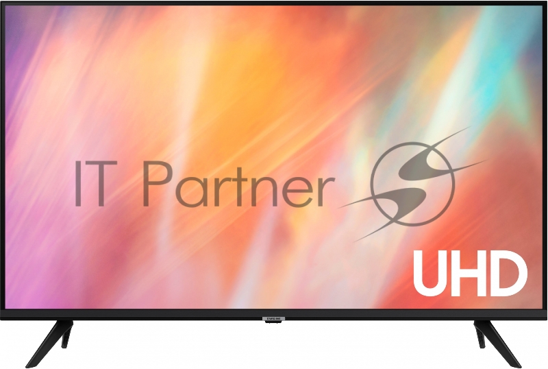 Телевизор LED Samsung 50 UE50AU7002UXRU 7 черный Ultra HD 60Hz DVB-T2 DVB-C DVB-S2 USB WiFi Smart TV (RUS)