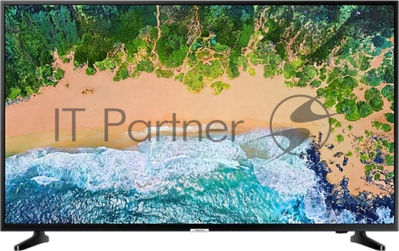 Телевизор LED Samsung 50 UE50AU7002UXRU 7 черный Ultra HD 60Hz DVB-T2 DVB-C DVB-S2 USB WiFi Smart TV (RUS)