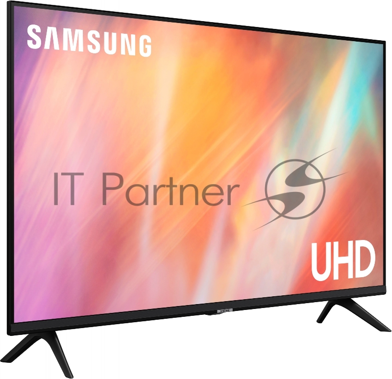 Телевизор LED Samsung 50 UE50AU7002UXRU 7 черный Ultra HD 60Hz DVB-T2 DVB-C DVB-S2 USB WiFi Smart TV (RUS)