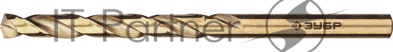 Сверло ЗУБР по металлу КОБАЛЬТ, сталь Р6М5К5, класс А, Профессионал 29626-7.5, d=7,5 мм 29626-7.5