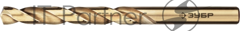Сверло ЗУБР по металлу КОБАЛЬТ, сталь Р6М5К5, класс А, Профессионал 29626-10.5, d=10,5 мм 29626-10.5