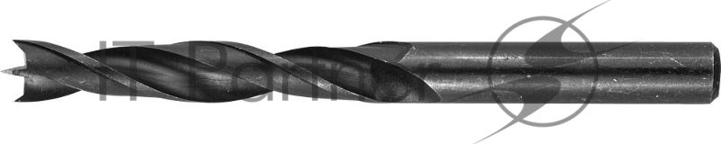 Сверло Зубр КОРОНА по дереву, спиральное с М-образной заточкой, парооксидированное, 13x150мм 29421-150-13