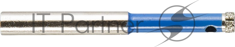 Сверло Зубр ЭКСПЕРТ алмазное трубчатое по стеклу, зерно 100, 4мм 29860-04