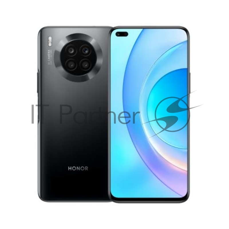 Смартфон Honor 50 Lite 128Gb 6Gb черный моноблок 3G 4G 6.78 1080x2376 Android 11 24Mpix 802.11 a/b/g/n/ac GPS GSM900/1800 GSM1900