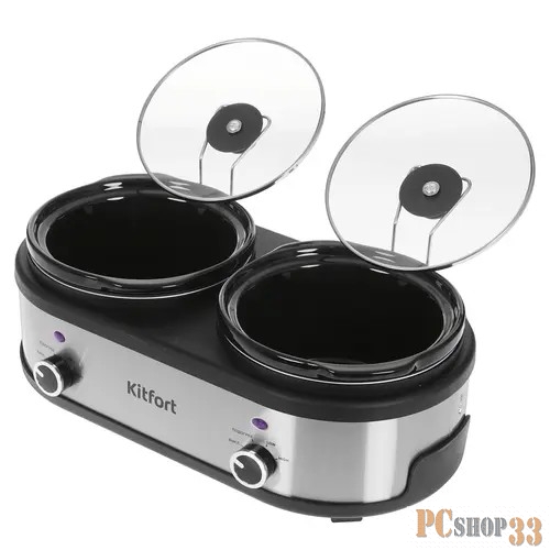 Медленноварка Kitfort KT-219 2.5л 140Вт черный