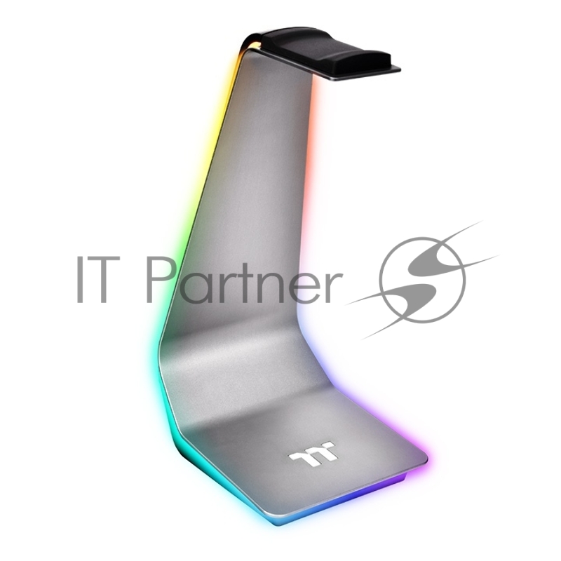 Наушники с микрофоном Thermaltake Держатель Argent HS1 RGB черный (GEA-HS1-THSSIL-01)