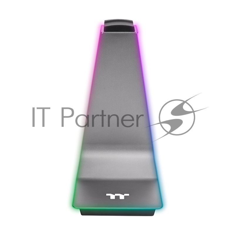 Наушники с микрофоном Thermaltake Держатель Argent HS1 RGB черный (GEA-HS1-THSSIL-01)